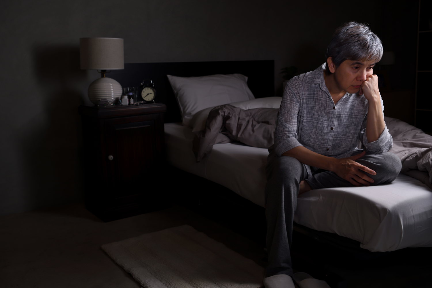 How do I address insomnia after cancer treatment?